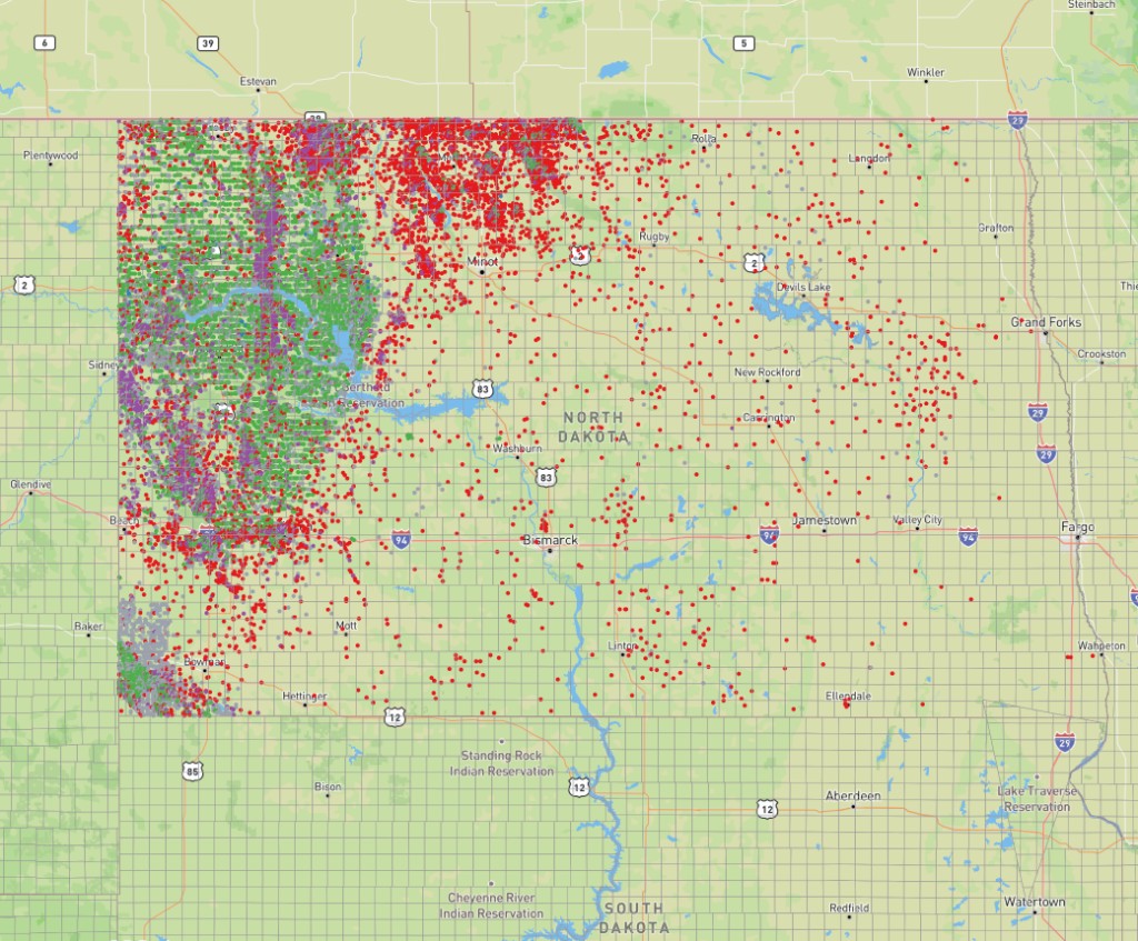 North Dakota PLSS: Bakken Basin Well Permitting with the 5th Principal Meridian