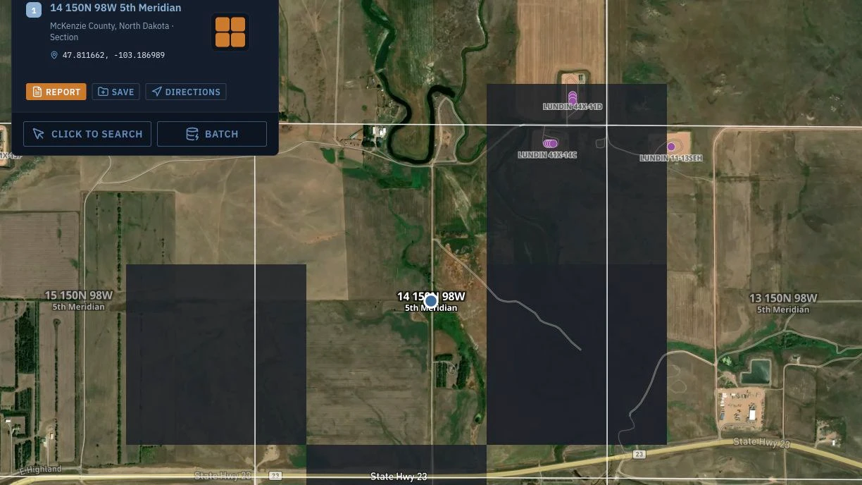 North Dakota PLSS Guide: Williston Basin, Bakken Formation, and the 5th Principal Meridian